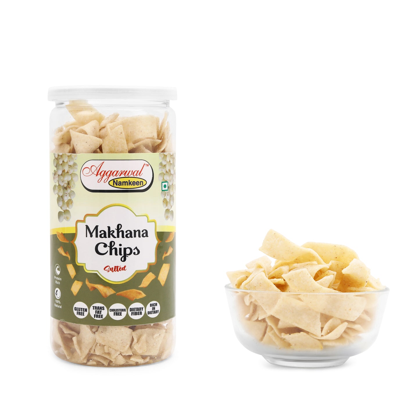 Makhana Chips Salted (150 Gm)