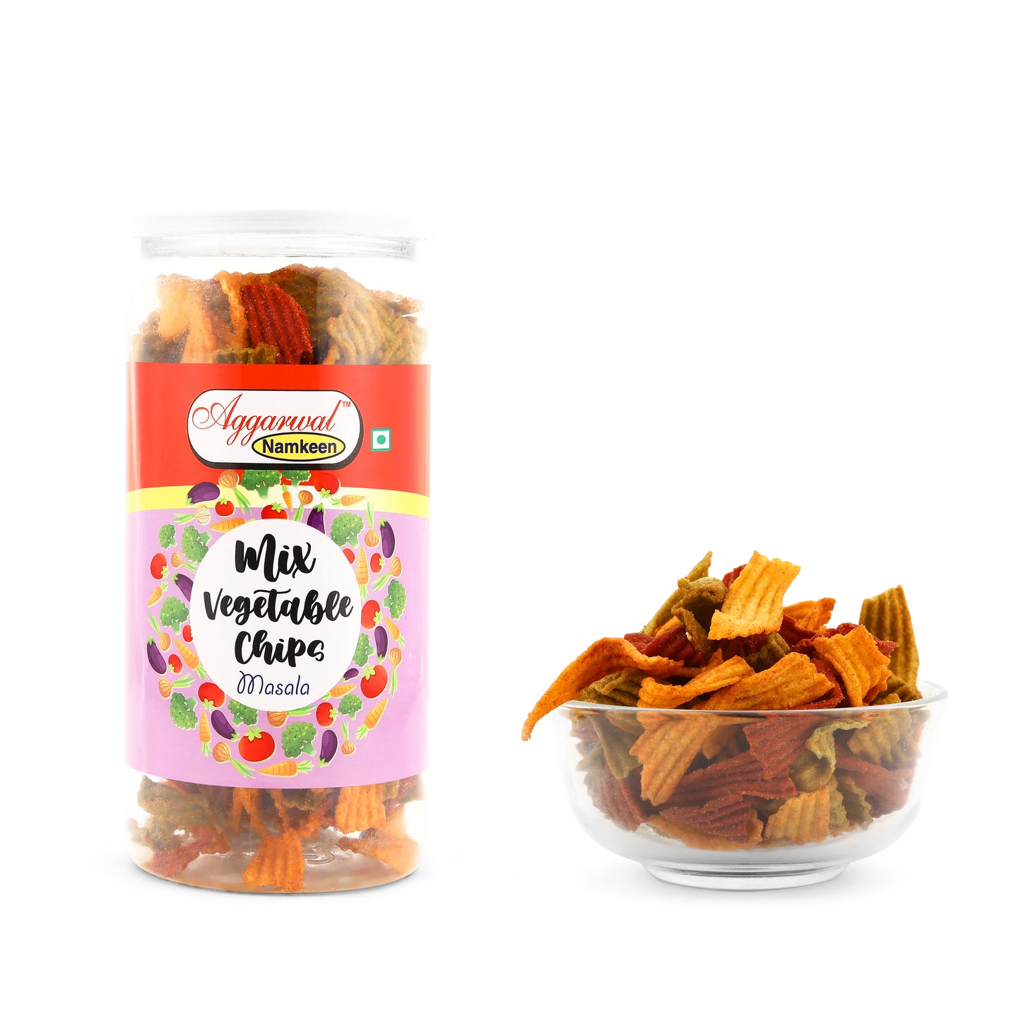 Mix Vegetable Chips Chat Masala (150 Gm)