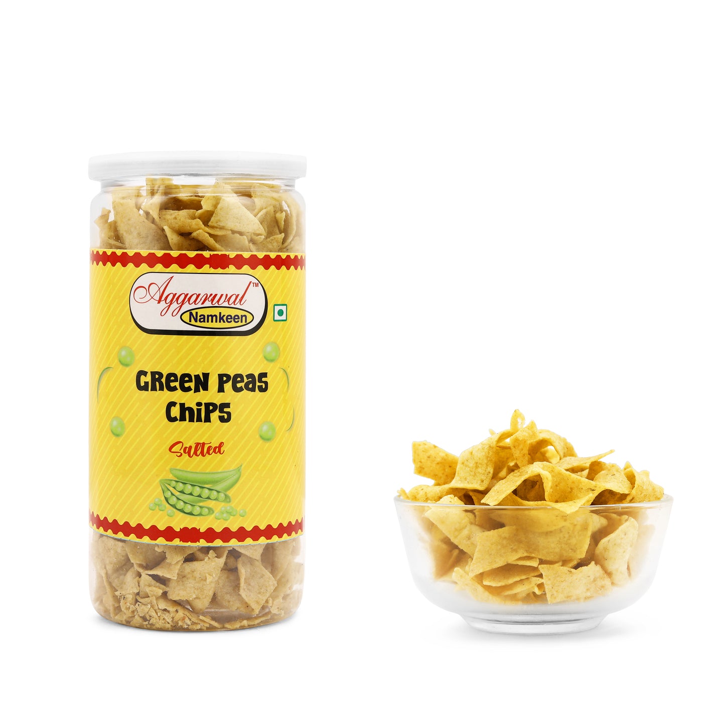 GREEN PEAS CHIPS SALTED ( 150 Gm )