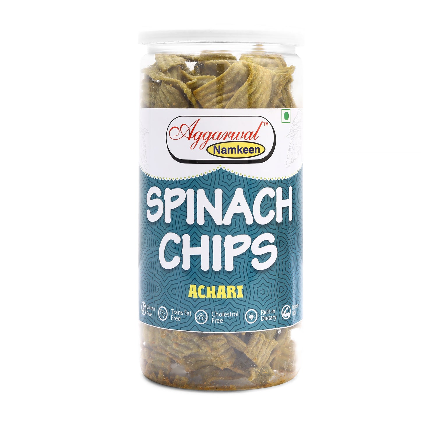 Palak Chips Achari (150 Gm)