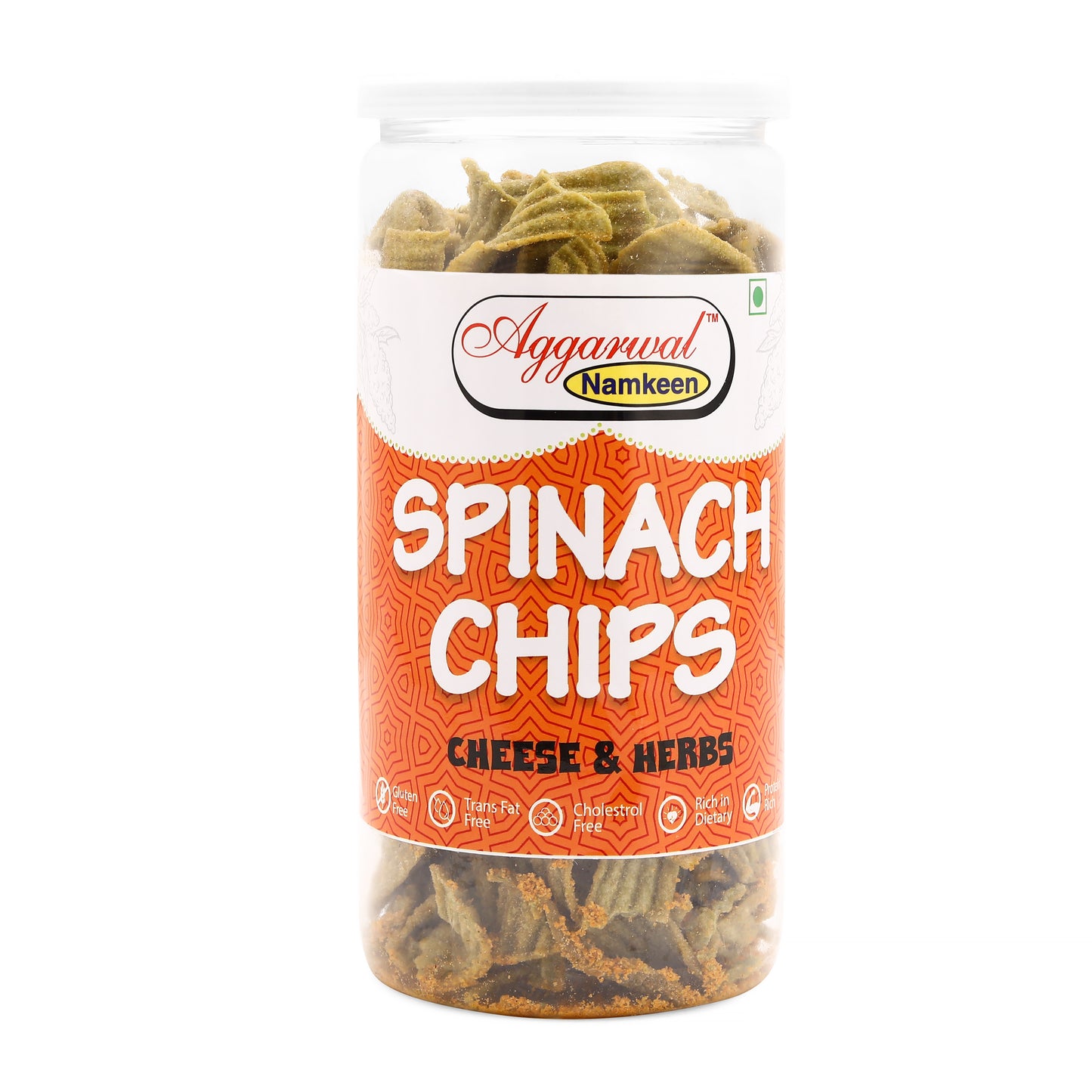 Palak Chips Cheese & Herb (150 Gm)