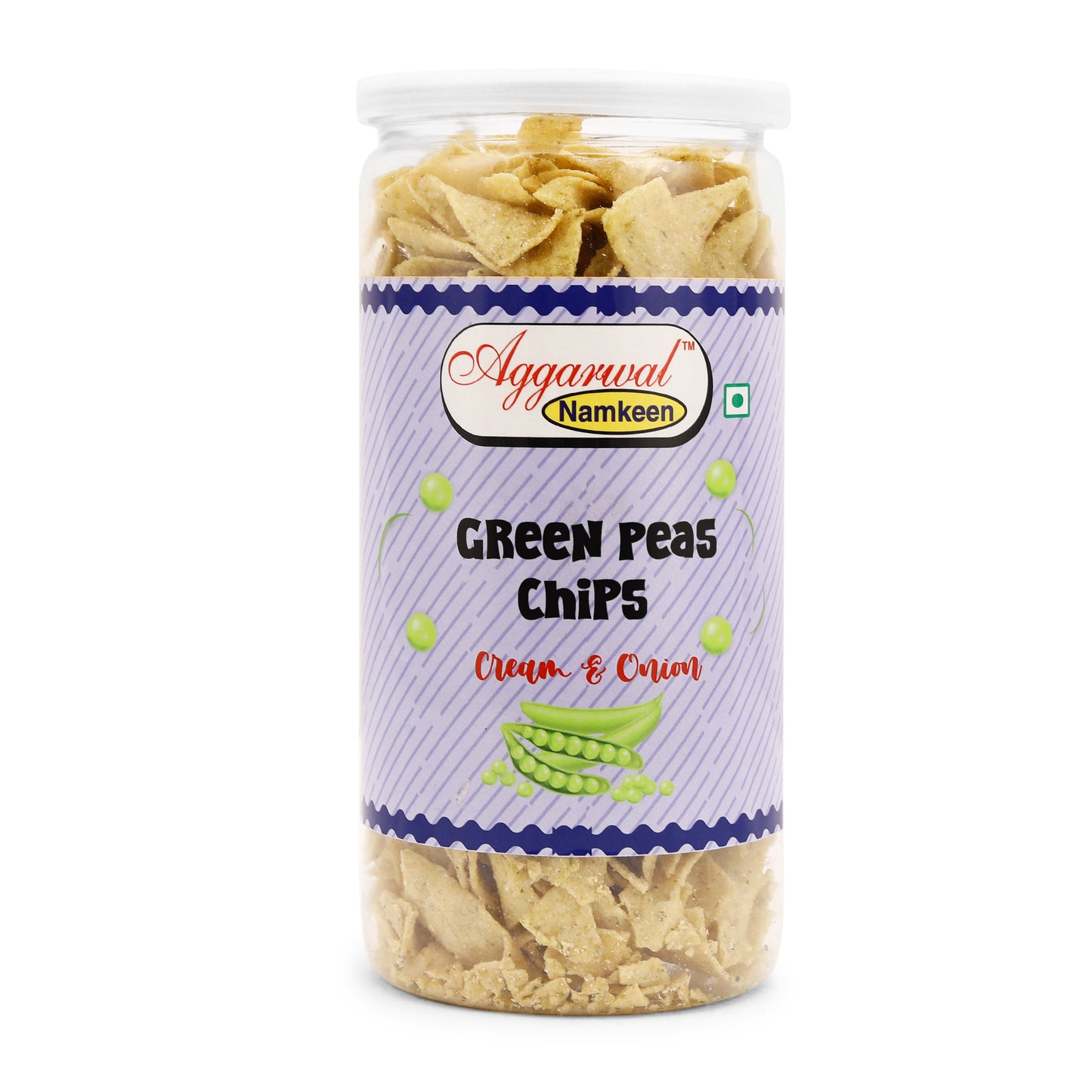GREEN PEAS CHIPS CREAM & ONION ( 150 Gm )