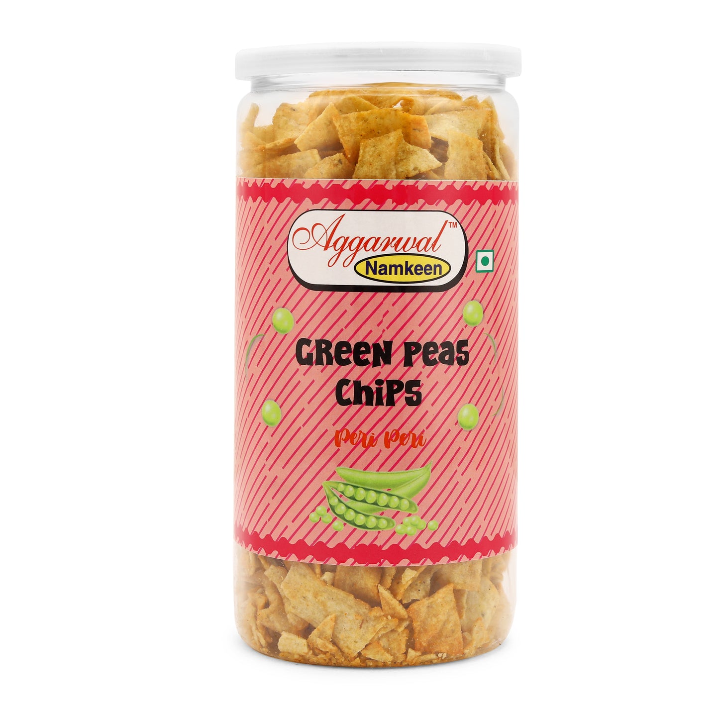 GREEN PEAS CHIPS PERI PERI ( 150 Gm )