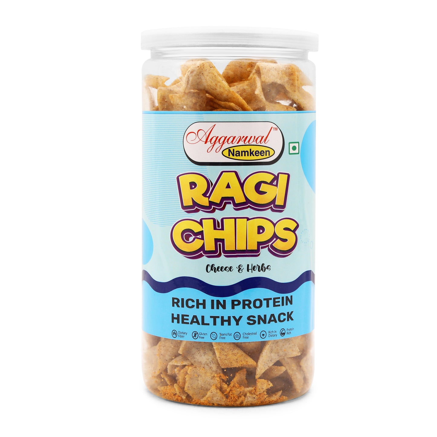 Ragi & Nachani Chips Cheese & Herb (150 Gm)