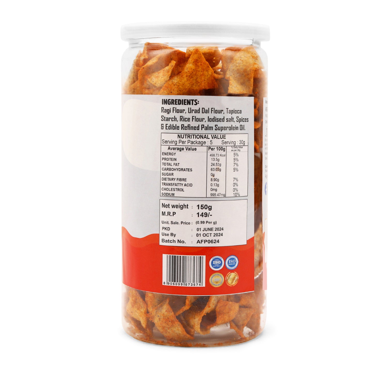 Ragi Chips Masala (150 Gm)
