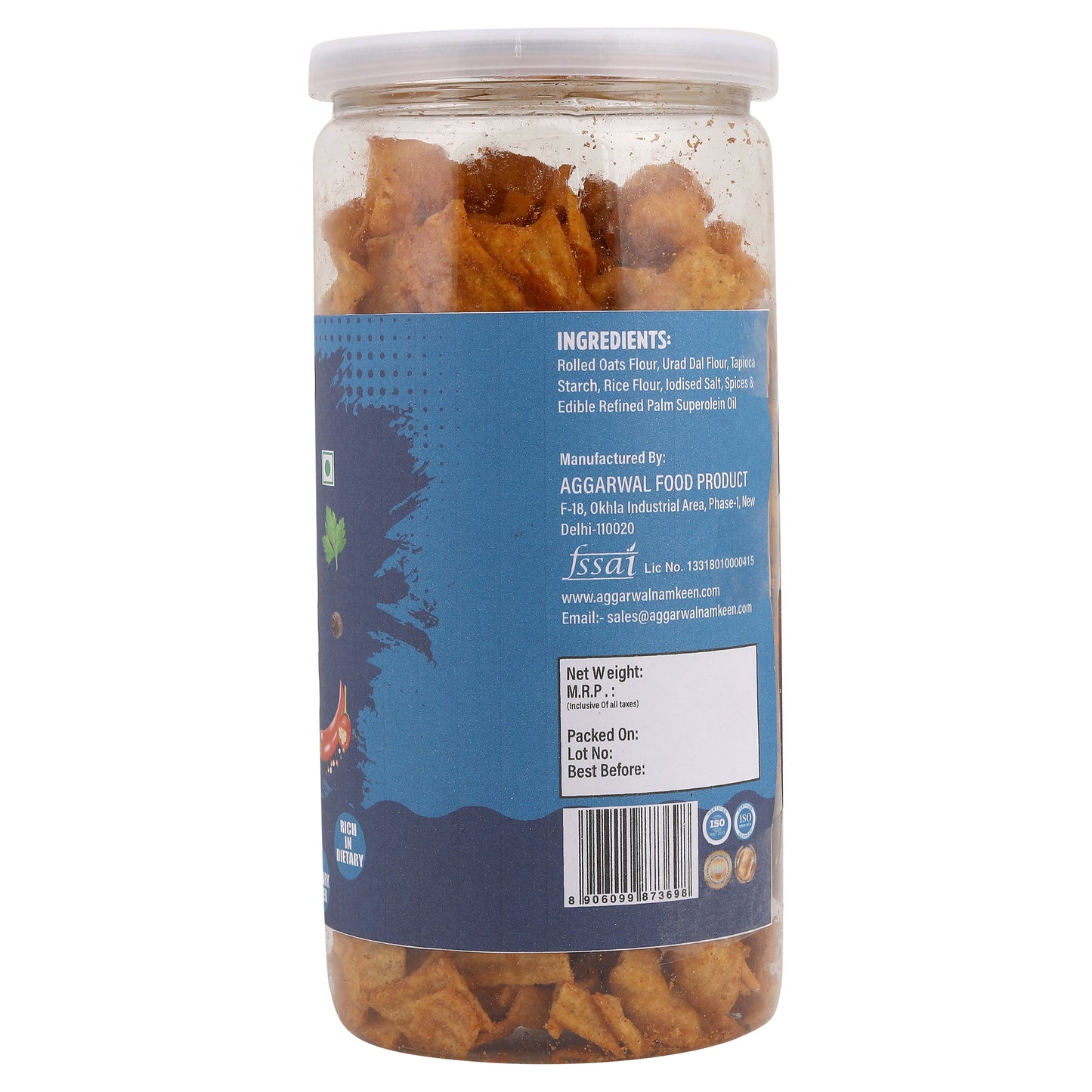 Oats Chips Peri Peri ( 150 Gm )
