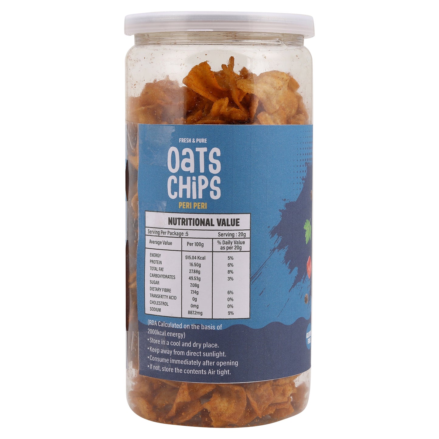 Oats Chips Peri Peri ( 150 Gm )