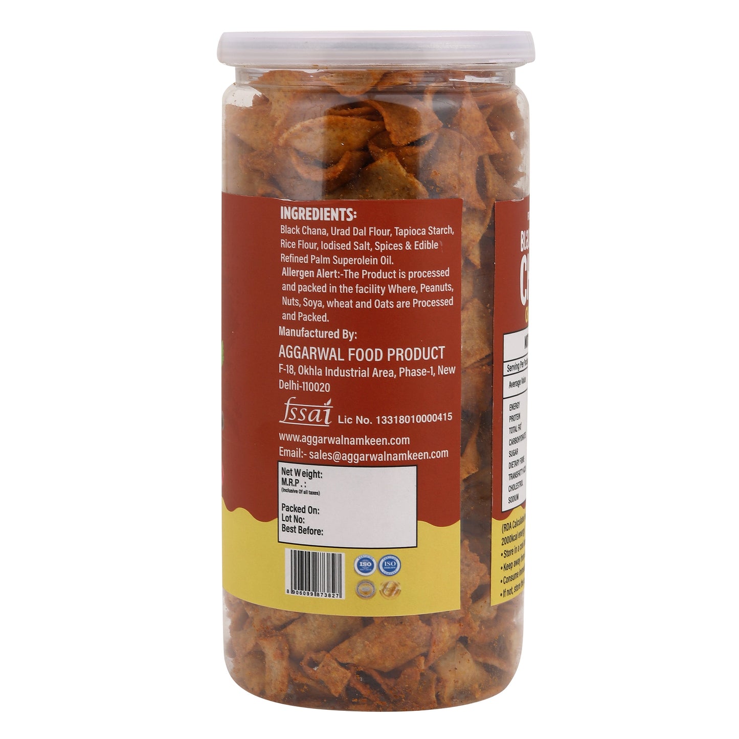 Black Channa Chips Chatpata ( 150 Gm )