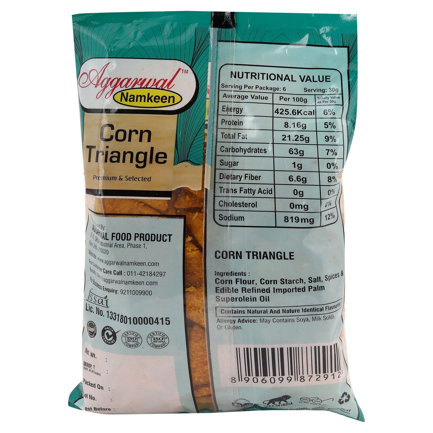 Corn Triangle Snacks (200 Gm)