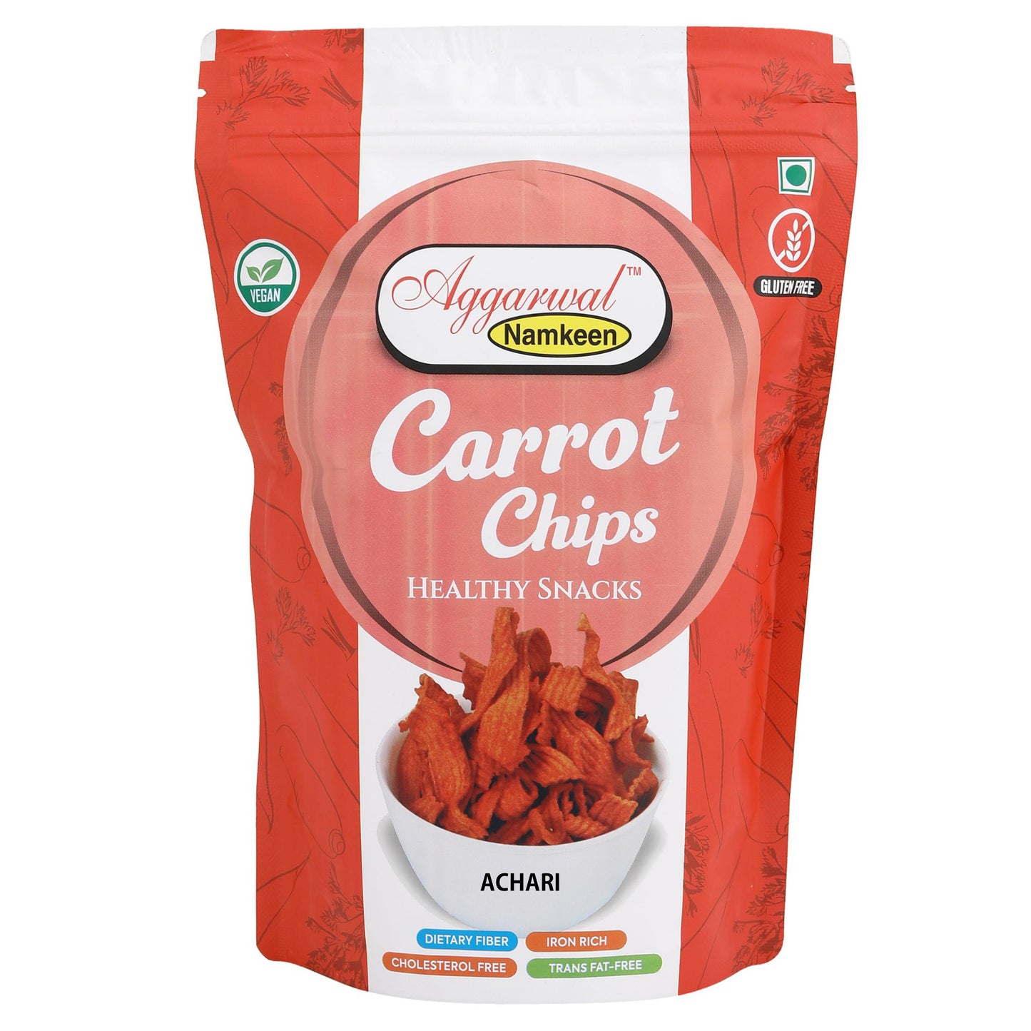 CARROT CHIPS ACHARI ( 75 Gm )