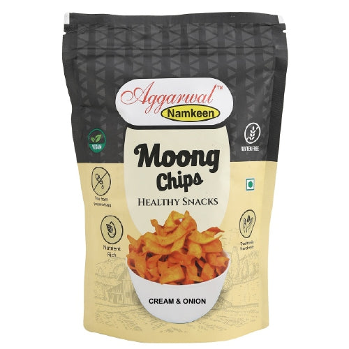Moong Dal Chips Cream & Onion (75 Gm)