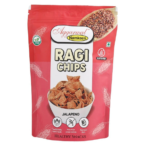 Ragi & Nachani Chips Jalapeno (75 Gm)