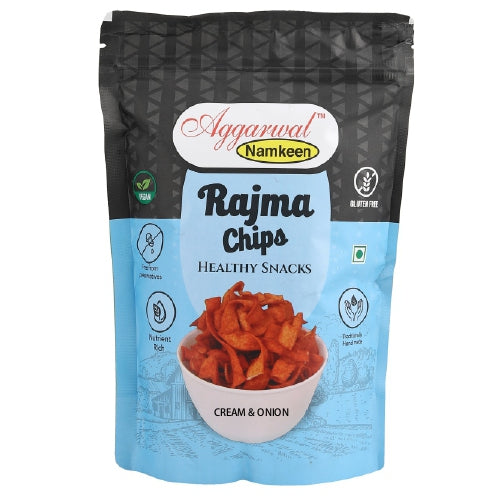 Rajma Rice Chips Cream & Onion (75 Gm)