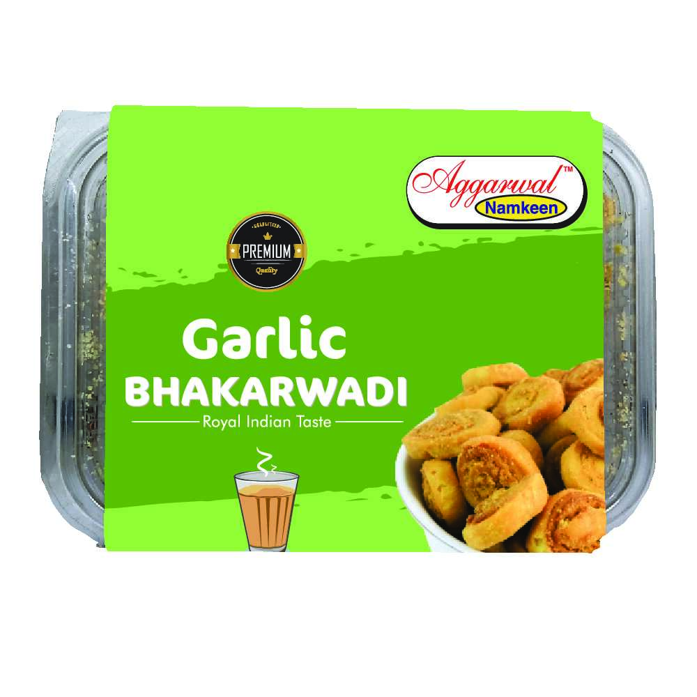 Garlic Bhakharwadi (300 Gm)