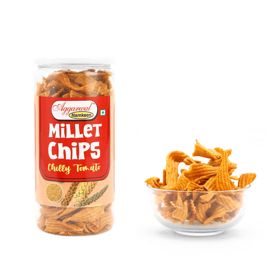 Millets Chips Chilly Tomato (150 Gm)