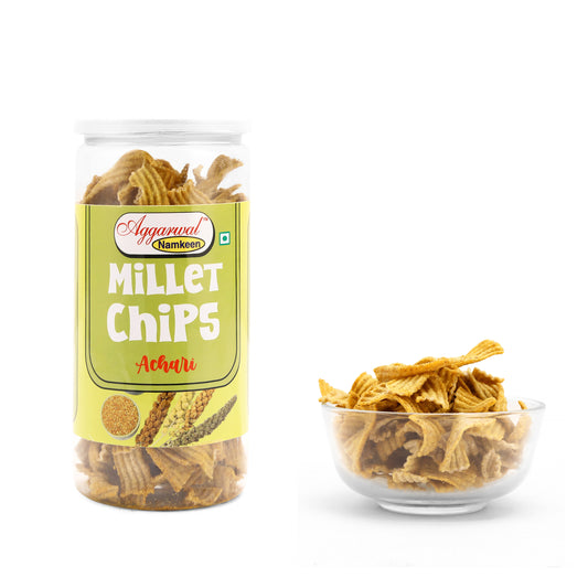 Millets Chips Achari (150 Gm)