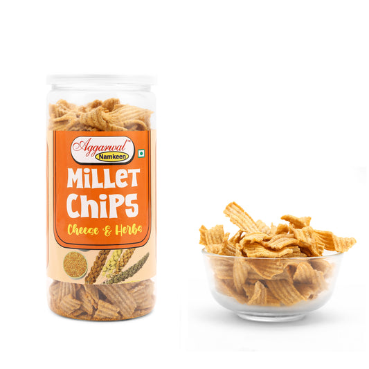 Millets Chips Cheese & Herb (150 Gm)