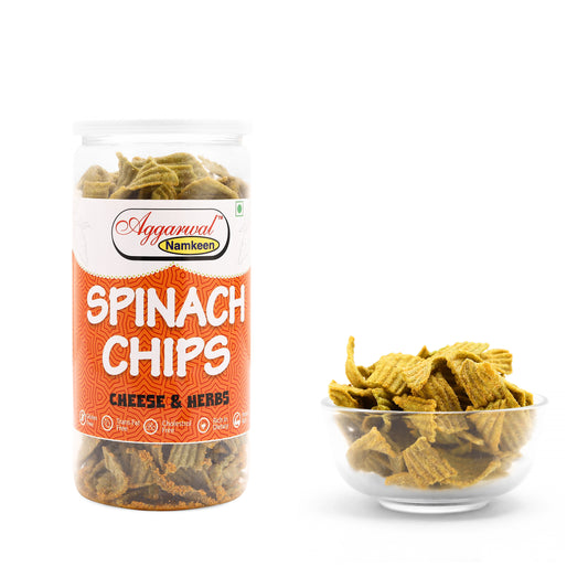Palak Chips Cheese & Herb (150 Gm)