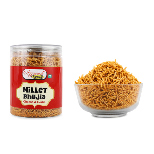 Millets Bhujia Cheese & Herb (200 Gm)