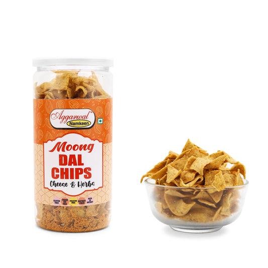 Moong Dal Chips Cheese & Herb (150 Gm)