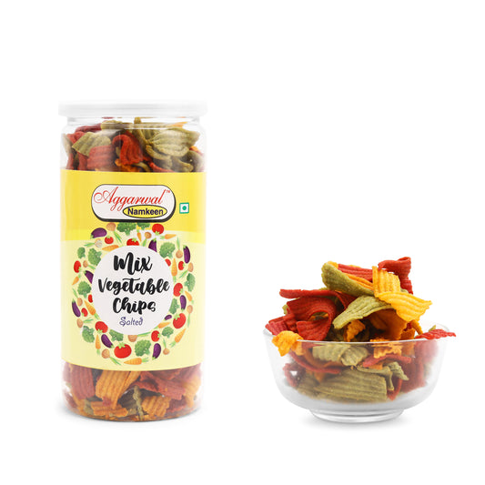 MIX VEGETABLE CHIPS SALTED ( 150 Gm )