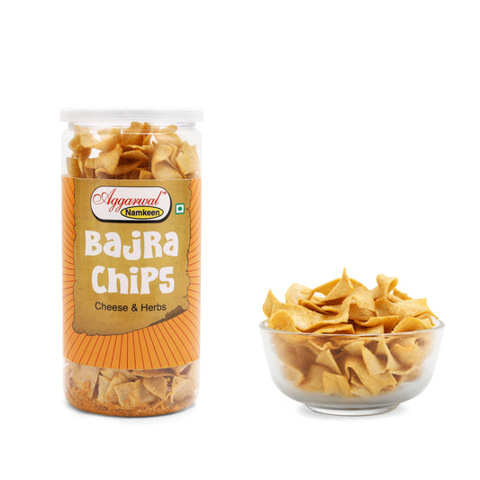 Bajra Pearl Chips Cheese & Herb (150 Gm)