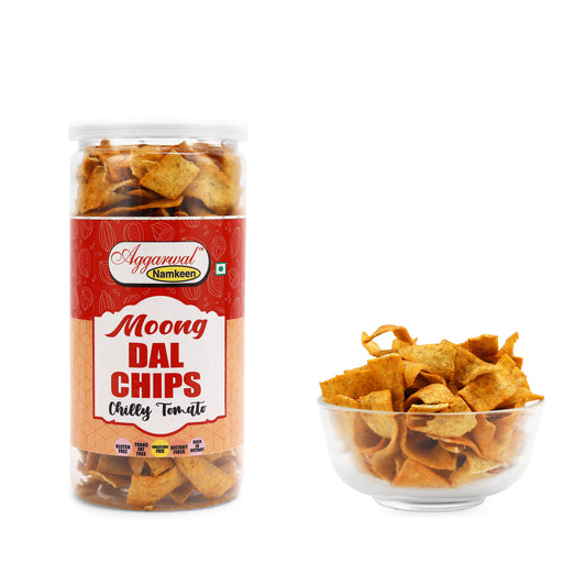 Moong Dal Chips Chilly Tomato (150 Gm)