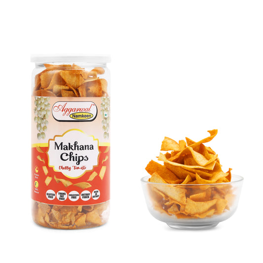 Makhana Chips Chilly Tomato (150 Gm)