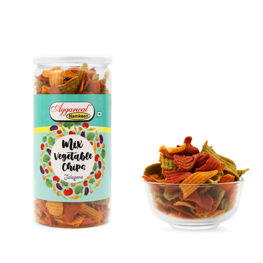 MIX VEGETABLE CHIPS JALAPENO ( 150 Gm )