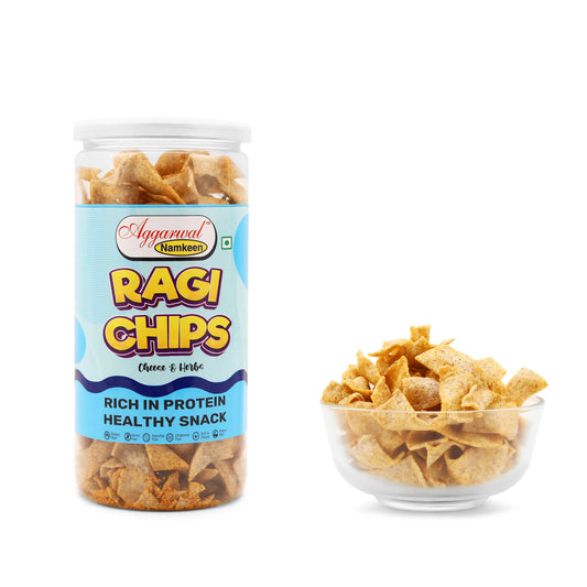 Ragi & Nachani Chips Cheese & Herb (150 Gm)