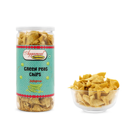 GREEN PEAS CHIPS JALAPENO ( 150 Gm )