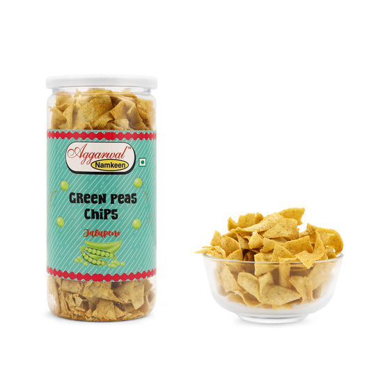 GREEN PEAS CHIPS JALAPENO ( 150 Gm )