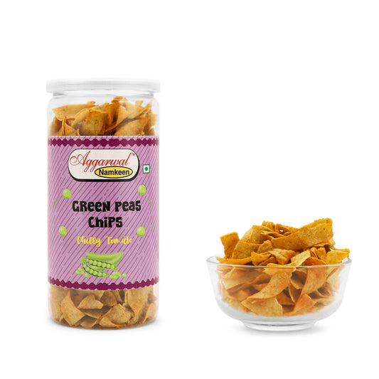 GREEN PEAS CHIPS CHILLY TOMATO ( 150 Gm )