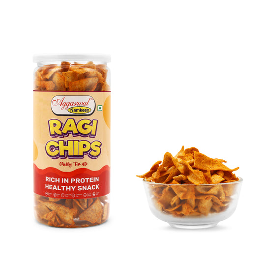 Ragi & Nachani Chips Chilly Tomato (150 Gm)
