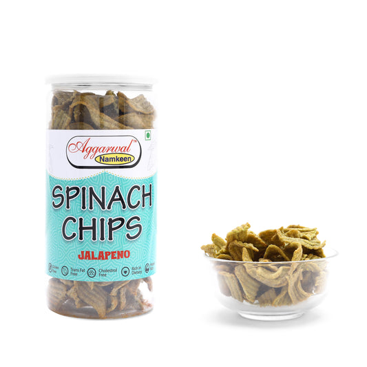 Palak Chips Jalapeno (150 Gm)