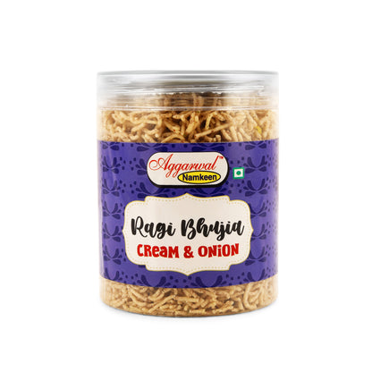 Ragi & Nachani Bhujia Cream & Onion (200 Gm)
