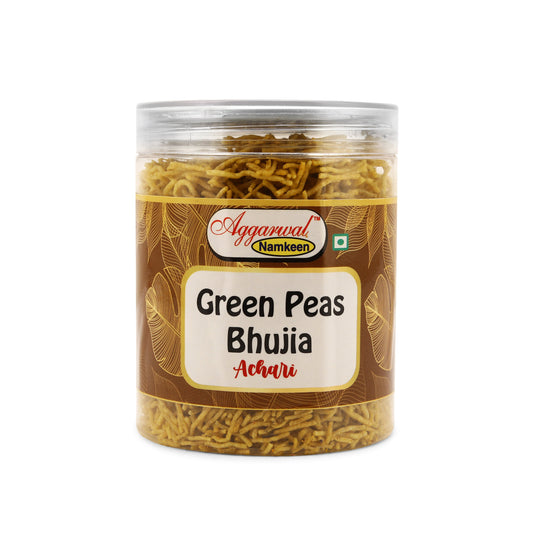 Green Peas Bhujia Achari (200 Gm)