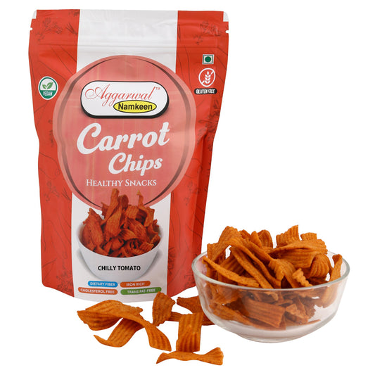 CARROT CHIPS CHILLY TOMATO ( 75 Gm )