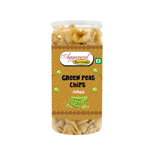 Green Peas Chips Achari (150 Gm)