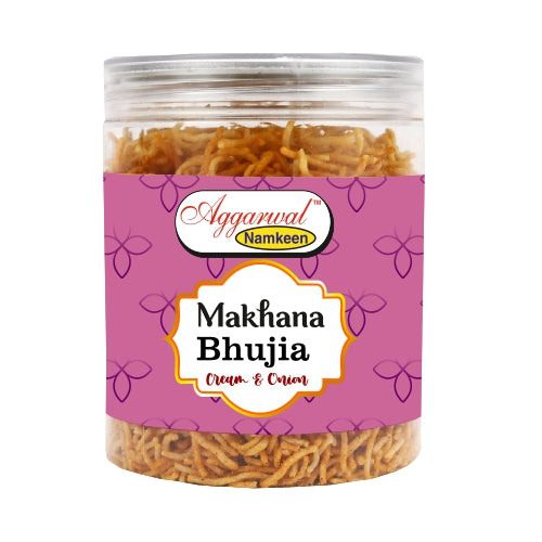 Makhana Bhujia Cream & Onion (200 GM)
