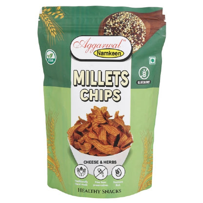 Millets Chips Cheese & Herb (75 Gm)