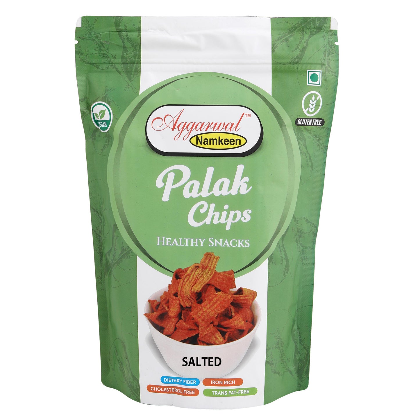 PALAK CHIPS SALTED ( 75 Gm )