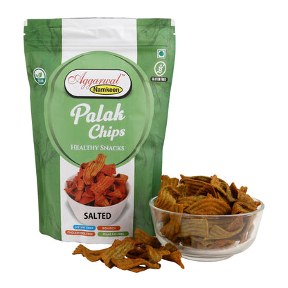 PALAK CHIPS SALTED ( 75 Gm )