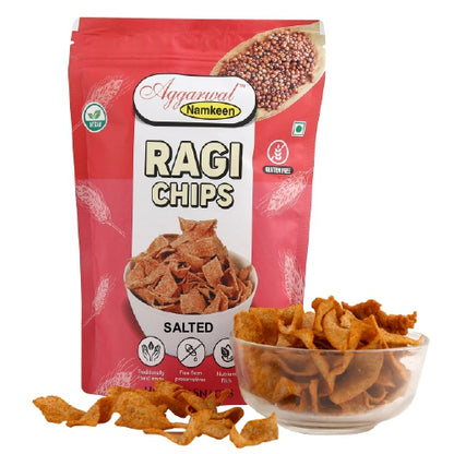 Ragi & Nachani Chips Salted (75 Gm)
