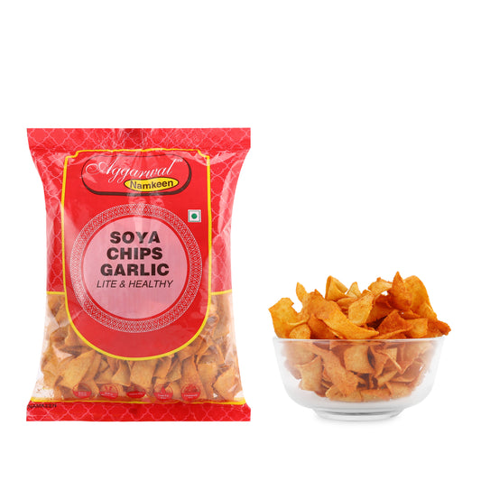 Soya Garlic Chips (150 Gm)